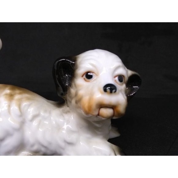 Vintage Enesco cute playful terrier glazed figurine 3" - Picture 8 of 12